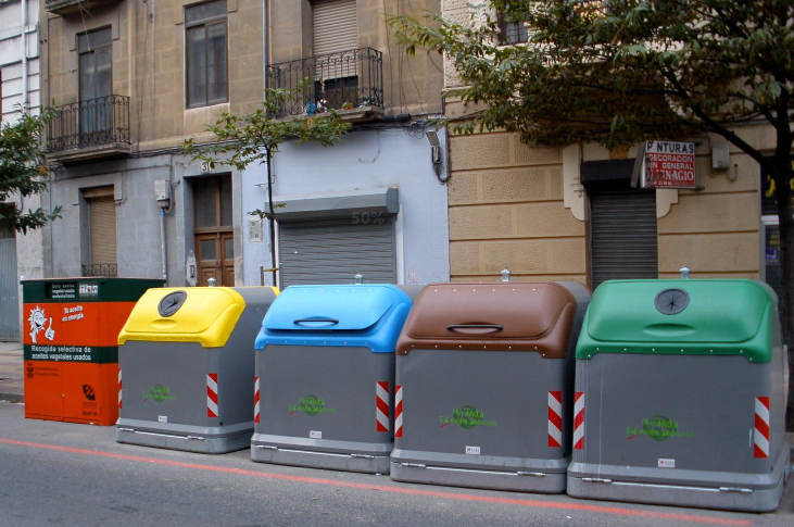 Reflective Sticker Strip For Waste Bins 2