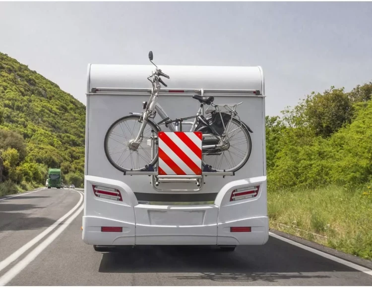 2 In 1 Red White Rear Warning Sign 5 2 In 1 Red White Rear Warning Sign 5