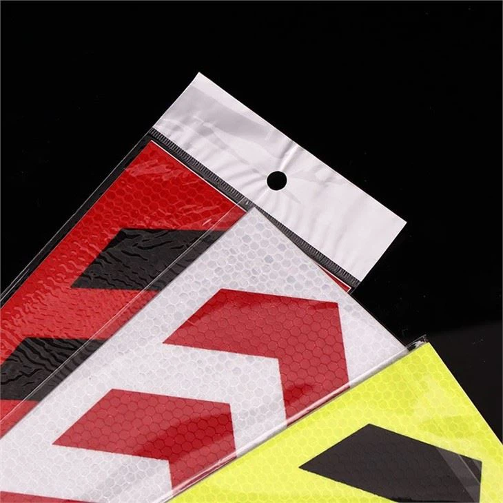 Reflective Sticker With Arrows For Vehicle