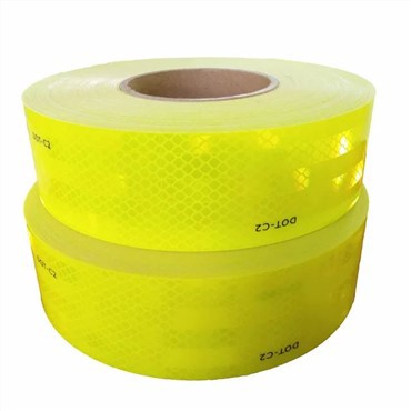 DOT-C2 fluorescenční žlutá reflexní páska