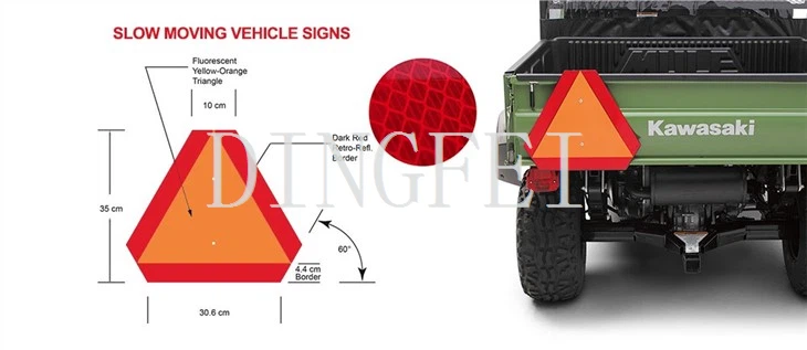 Slow Moving Vehicle Sign
