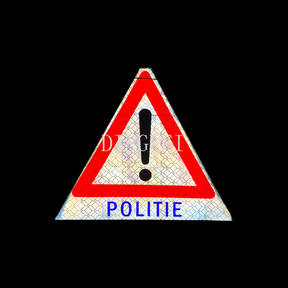 Warning Tent Caution Sign 1 Warning Tent Caution Sign 1