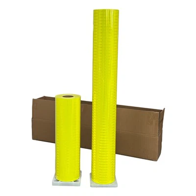 Fluorescenční žlutá mikrofrický list